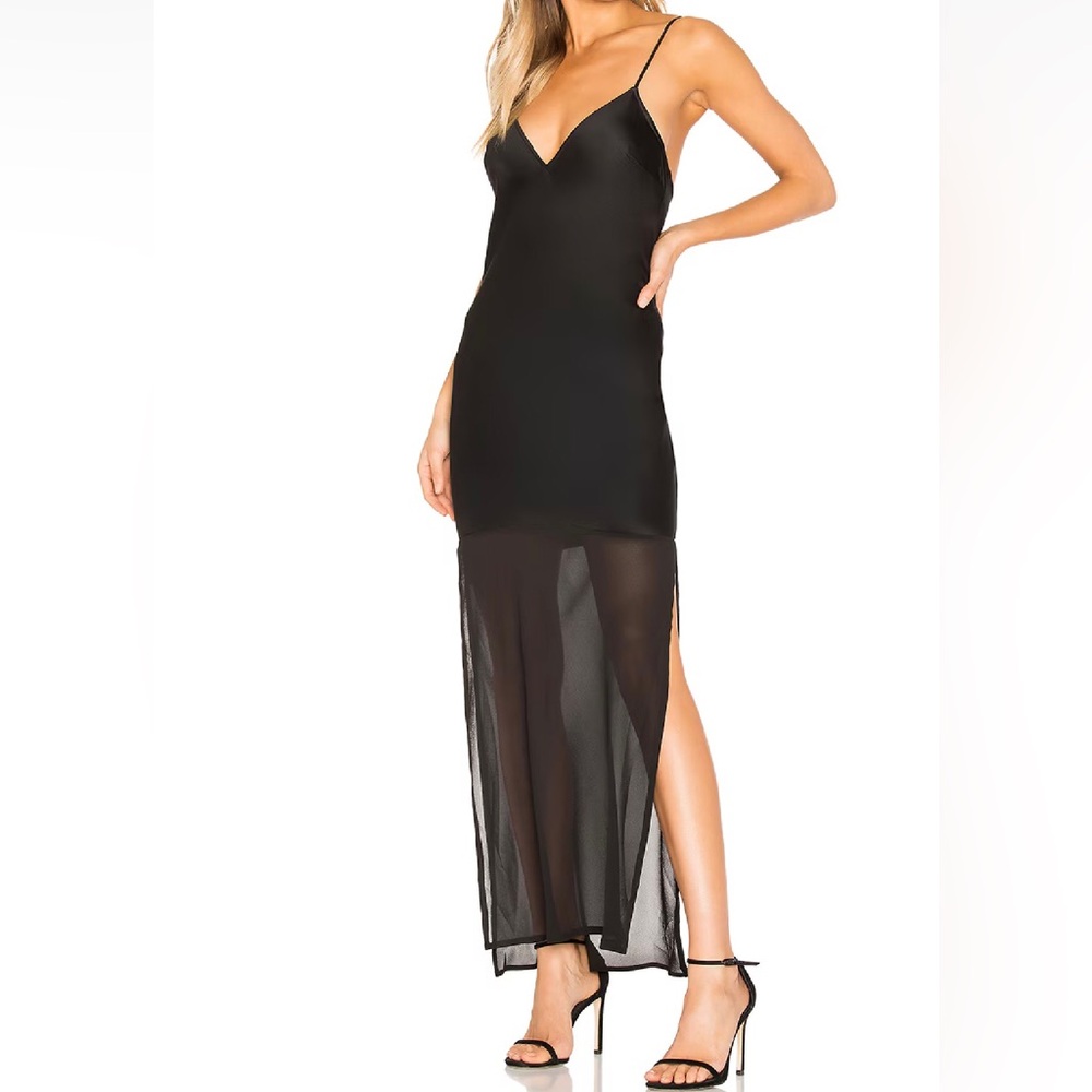 UNIF Mesh Maxi Dress